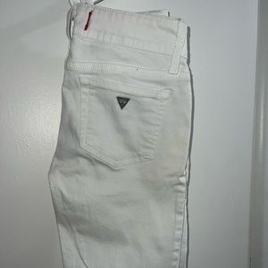 Guess white women jeans